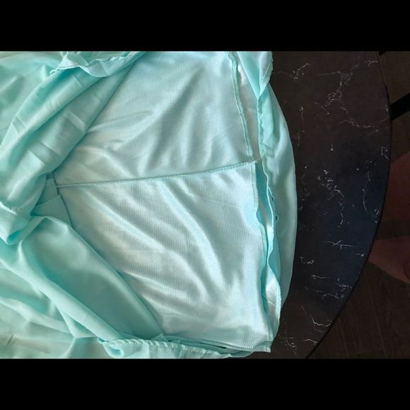Mint Green mini dress size medium - Picture 6 of 7